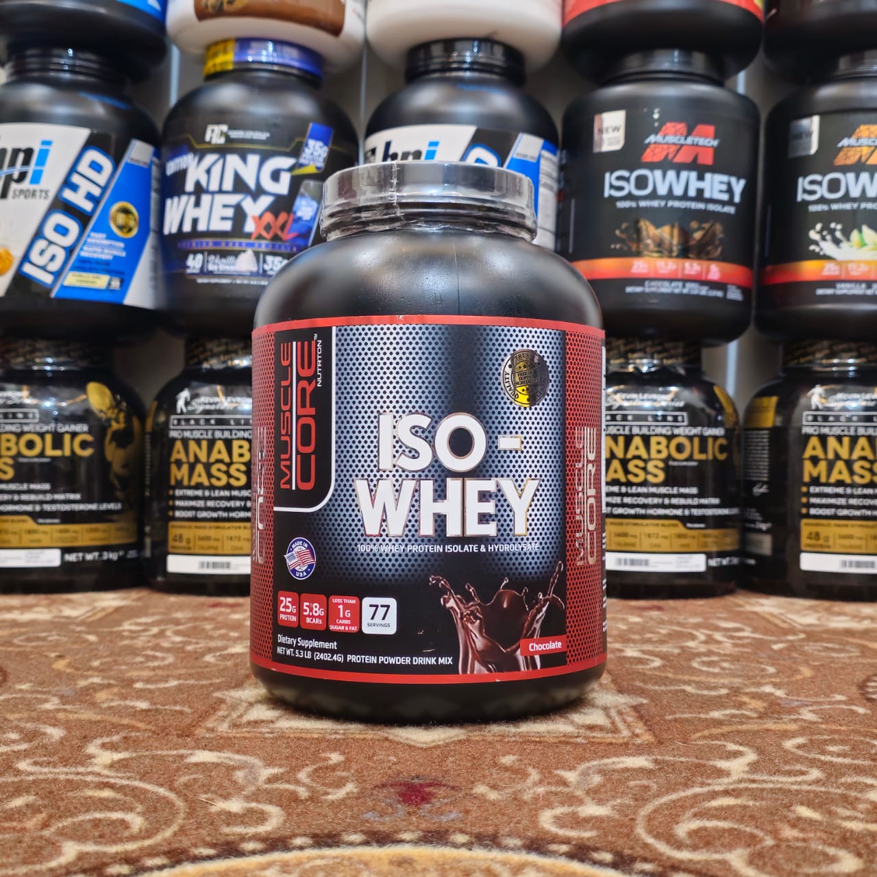 MuscleCore ISO-Whey – 100% Whey Protein Isolate & Hydrolysate (Chocolate Flavor)