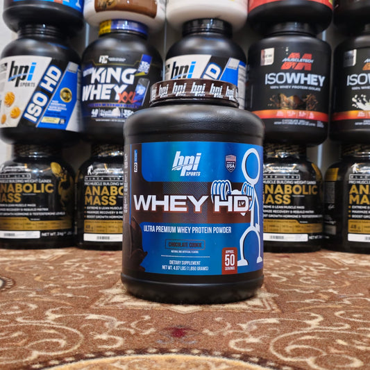 BPI Sports Whey HD Ultra Premium Whey Protein – Chocolate Cookie (4.07 lbs / 1.85 kg)