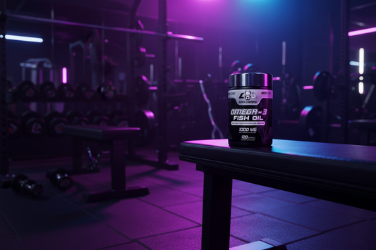 Core Champs Omega-3 Fish Oil 1000 mg – Daily Heart & Wellness Support (100 Softgels)