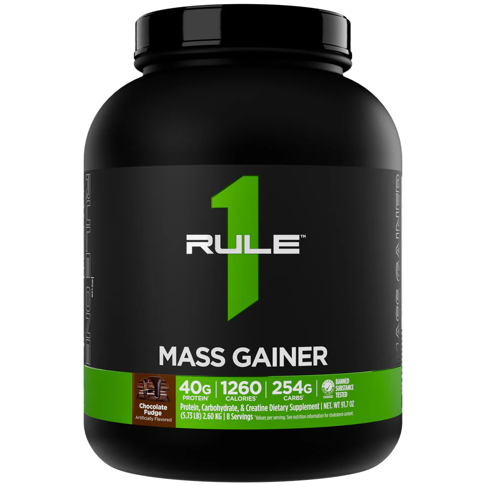 Rule 1 Mass Gainer - High-Calorie Weight Gain Formula