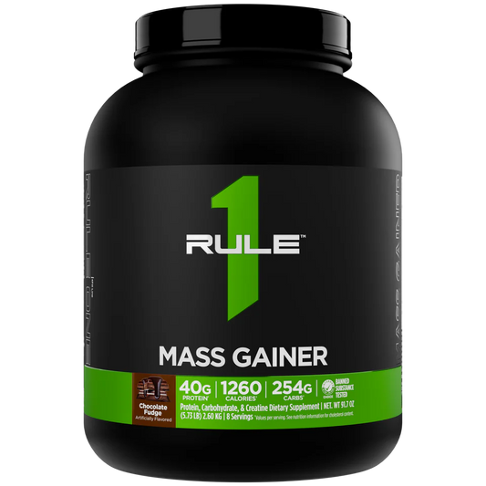 Rule 1 Mass Gainer - High-Calorie Weight Gain Formula